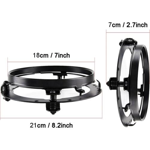 7'' Bracket for Headlight Auto Moto Accessories Led Headlamp Ring Mounting For Jeep Wrangler Har-ley