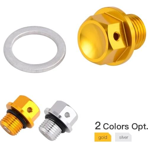 M12xP1.25 Magnetic Oil Drain Plug Bolt Screw For Suzuki RM125 RM250 RMZ250 RM-Z250 DRZ70 DRZ100 DR-Z250 DRZ400S DRZ400M DRZ400SM