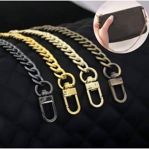 2021 New High Quality 120cm/100cm Metal DIY Purse Chain Strap Handle Replacement Chain Handbag Shoulder Bag Chain Accessories