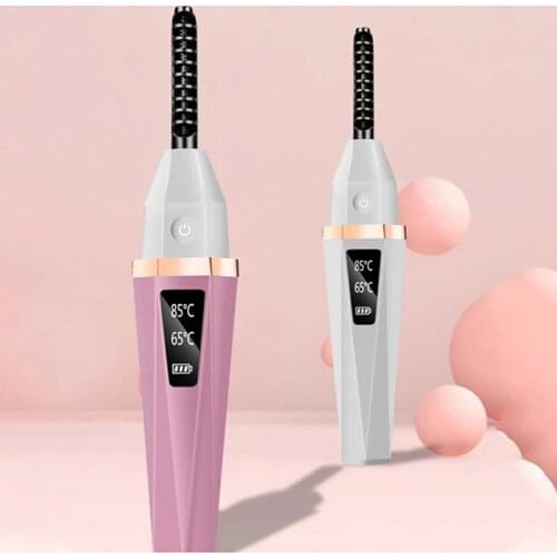 New Electric Eyelash Curler USB Charging Permanent Curling Intelligent Digital Display Electric Eyelash Curler Eyelash Shaper