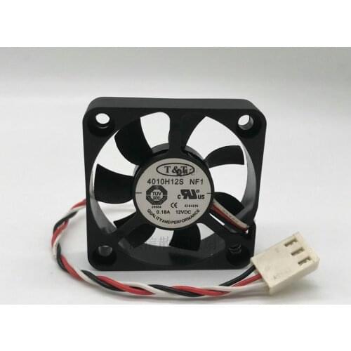 Original T & T 4010h12s NF1 DC12V 0.18a 40 * 10mm 4cm silent cooling fan