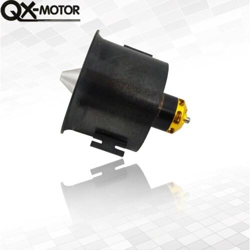 QX-Motor 70mm Electronic Ducted Fan 12 Blades EDF With 2827 KV2600 Brushless Motor Toy For RC Drone Model Parts Wholesale