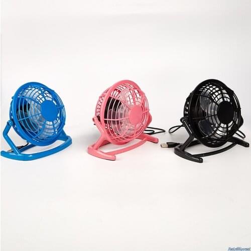 USB Fan Table Desk Fans Super Mute Silent Colorful Cooling Fans Portable