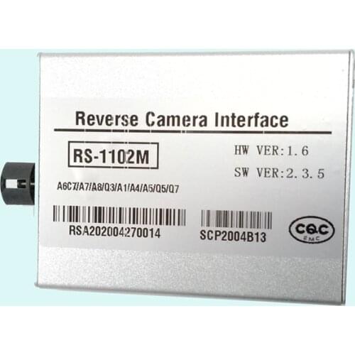 3G MMI Backup Camera Video Interface For Audi A1 Q3 A4L A5 Q5 A6L A7 Q7 A8L Reverse Camera Interface with parking guidelines