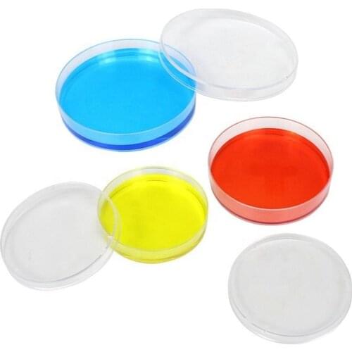 10pcs /Set High Quality Disposable Petri Dish 90 Mm Sterile High Transparent Plastic Laboratory Petri Dish