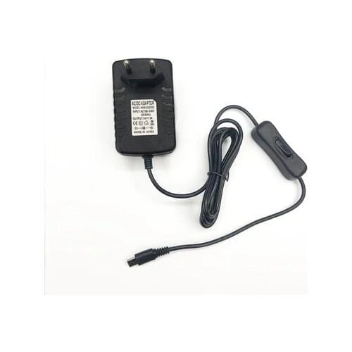 5pcs/lot Raspberry Pi 4 Power Supply 5V 3A Type-C Power Adapter with ON/OFF Switch USB-C Charger for Raspberry Pi 4 Model B