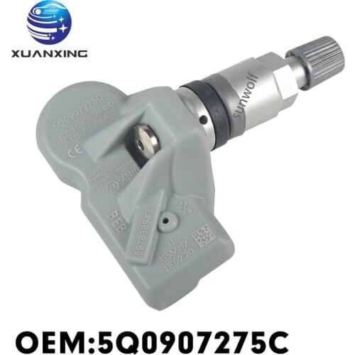 5Q0907275C Tire Pressure Sensor Monitoring System TPMS 315MHz For Audi Audi Q7 VW Tiguan Touareg Touran 5Q0907275A