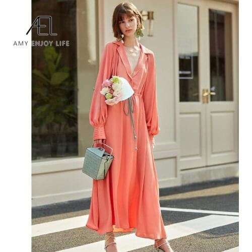 Летние платья с длинным рукавом Amyenjoylife China At AliExpress