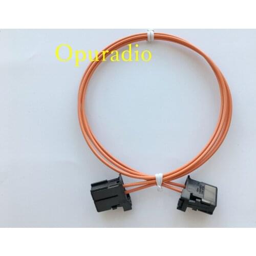 Free shipping MOST Optical Fiber Cable Connectors Male To Male For Audi BMW mercedes etc. 120CM New Original 2pcs/lot