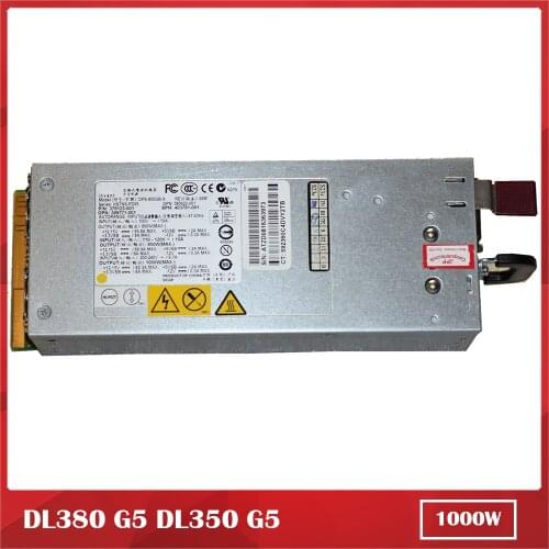 Power Supply for DL380 G5 350 G5 DPS-800GB A 399771-001 379123-001 380622-001 403781-001 1000W Can be Connected to The Mine