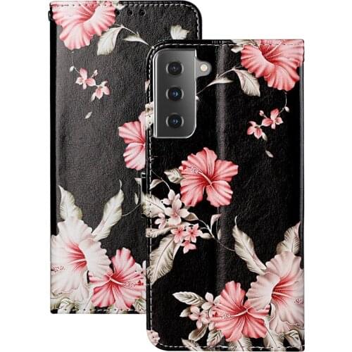 Cute Leather Phone Case For Huawei Y5P Y6P Y7P Y8P P Smart 2021 2020 P30 P40 Lite E Pro P8 P9 Lite 2017 Flip Wallet Cover DP01G