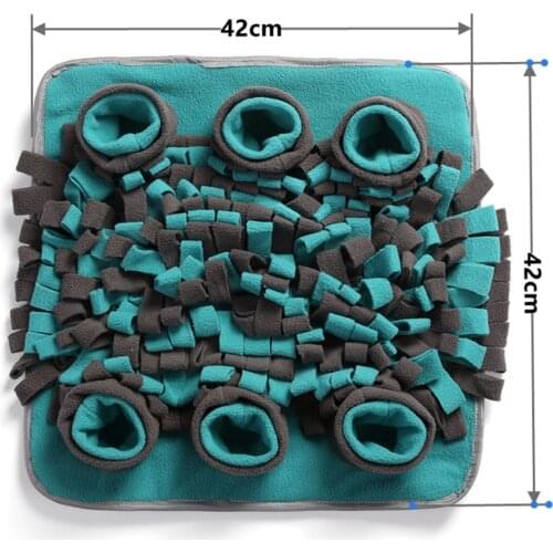 Doorshiping link Dog Toys Increase IQ Interactive Slow Dispensing Feeder mat Pet Puzzle Puppy Training Games Feeding Food Toy