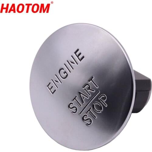 Car Engine Start Stop Push Button Switch One-click Start Keyless For Mercedes Benz W164 W205 W212 W213 W221 C E S CL ML GL Class