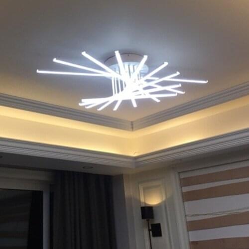 Postmodern creative LED ceiling lights Art living room bedroom study room shaped ceiling lamps Commercial decorative lighting
