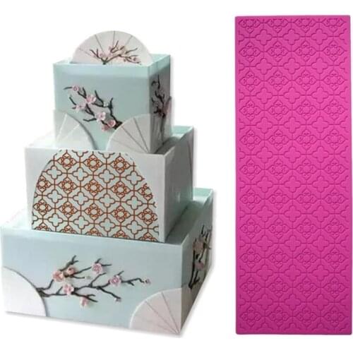 Lace Molds Fondant Mold Lace Mat Decorating Tools Chocolate, Gumpastes Mold, Sugarcraft Kitchen Accessories