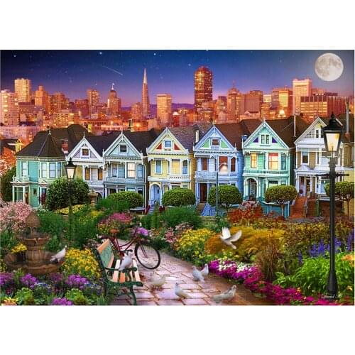 Dpsprue 5d Diy Square/Round Diamond Painting Cottage Embroidery Diamond Paintings Needlework Mosaic Kit Painting Gift Gf10