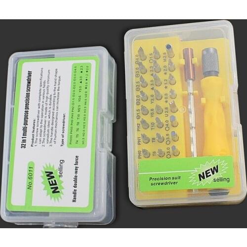 Ym Tools Kit Magnetic Screwdriver Set Repair Mobile Phone Destornilladores De Precision Profesionales Tournevis Multifonction 04