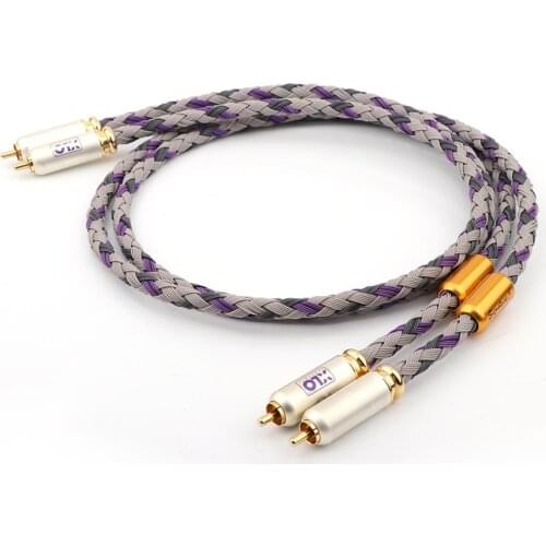 Pair audio cable XLO Signature S3-1 Singled-Ended RCA audio cable interconnect RCA Cable