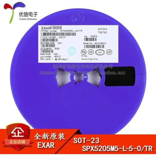 Genuine original patch SPX5205M5-L-5-0 / TR SOT-23 low-dropout linear regulator (LDO)