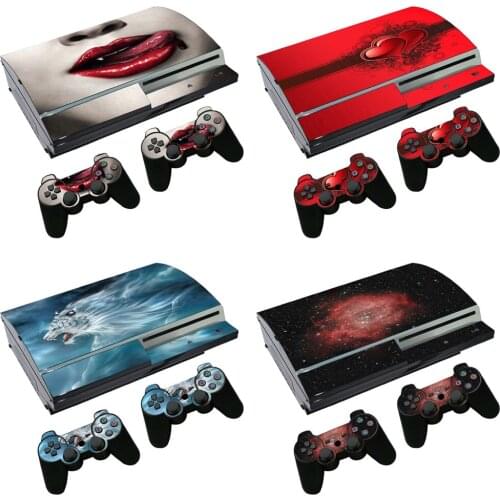Prtective Case Cover Waterproof Protective Skin Cover for PS3 Vinyl Skin Sticker Console Skin