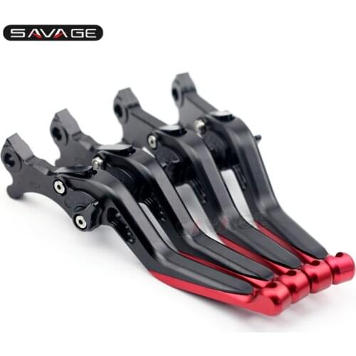 Right / Left Brake Levers For Piaggio Beverly 125-250 E3/RST 125-250-400-500 IE E3 Extendable Accessories CNC Adjustable Lever