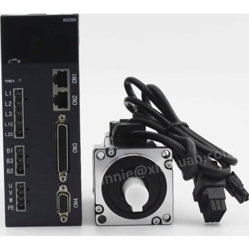 Lichuan A6 series Absolute encoder 17bit 750W servo motor+driver set