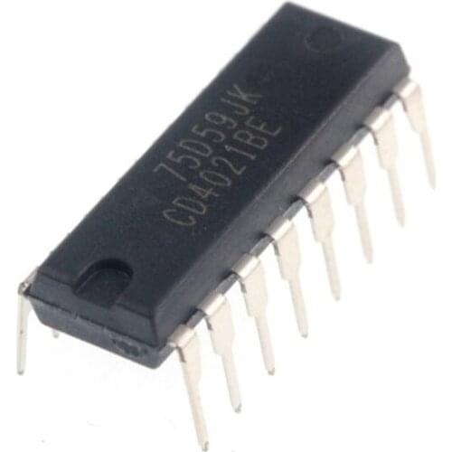 10pcs/lot CD4021BE CD4021B CD4021 TC4021 DIP-16 In Stock
