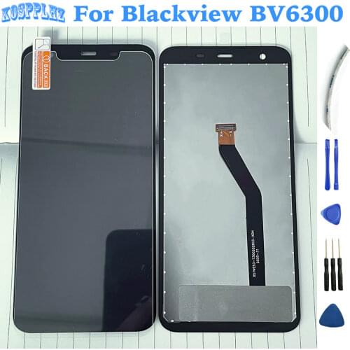 100% New Display Touch Screen +1440x720 LCD Display Assembly Blackview BV6300 Pro BV6300Pro Mobile Phone LCD Display Replacement