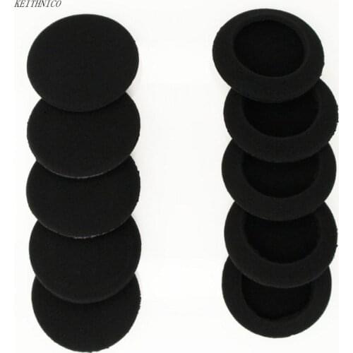 2000Pcs 2" 5CM Soft Foam Earbud Ear pads Tips Replacement Sponge Covers For Headphone Headset Earphone MP3 MP4 Size 4.5-5.5CM
