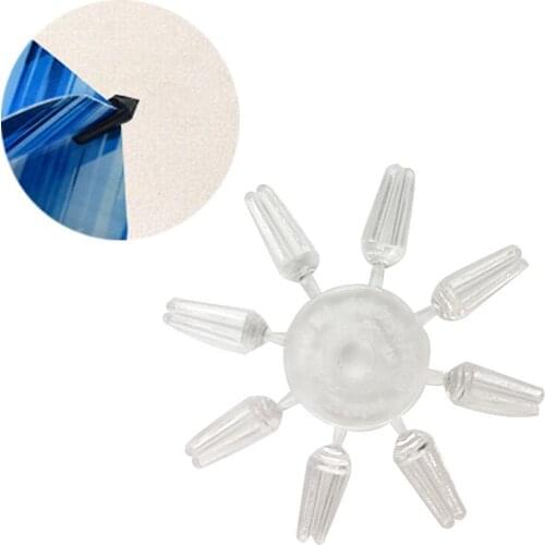 8pcs/Set Alloy Darts Flight Savers Protectors Dart Tip Darts Darts Accessories White Steel Flight Tail Black Protector Wing P0C0