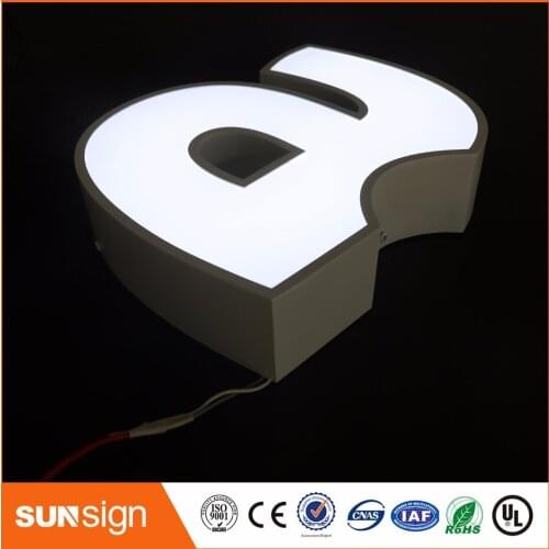 Aliexpress Factory Outlet Outdoor Acrylic LED luminous letter sign