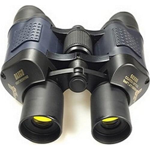 60x60 Binoculars With Night Vision High-Powered Coordinate High-Definition Green Film Telescope
