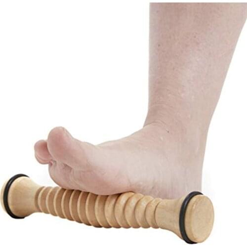 Wood Foot Massage Roller for Plantar Fasciitis Relief Deep Tissue Massage Tool Stress Relief Foot Massage Rpller Relieve Stress