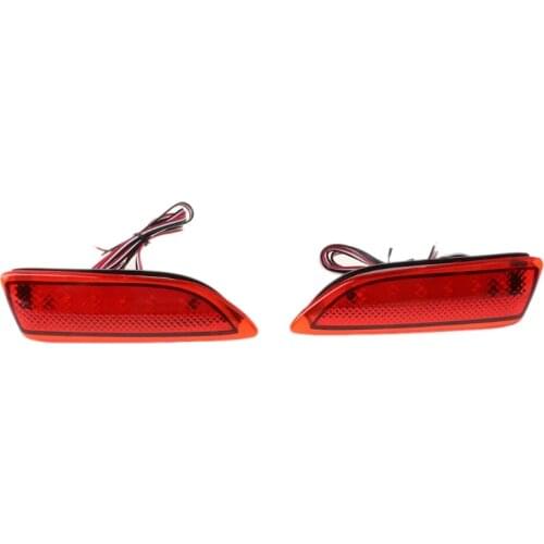 1Pair FTT Rear Bumper Lights LED Reflector Brake Stop Signal Running Lamp for toyota Corolla Lexus CT200h