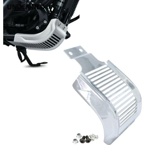 Chrome Motorcycle Engine Chassis Skid Plate Protective Cover Guard for Harley Sportster XL883 XL1200 XL48 2004-2018