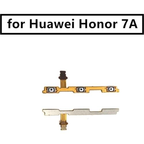 For huawei honor 7A Power Volume Side Key Button Flex Cable ON OFF Switch Flex Cable Replacement Repair Parts