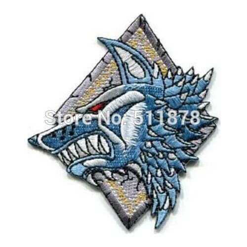 3.5" SPACE WOLVES Movie TV Series Costume Cosplay Embroidered Emblem iron on patch Baseball Cap Badge