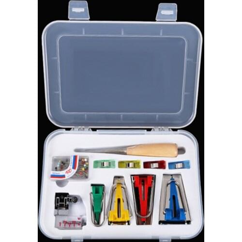 1 Set Machine Tools Binding Sew Multifunction Sewing Bias Tape Maker Set DIY Patchwork Quilting Tool