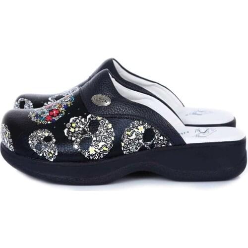Orthopedic Design Beach Soft New Sabo Women Skull Comfort Sandals Doctor Quality Casual Shoes 2021 Summer Nurse Slippers Fashion