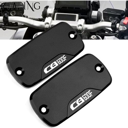 Motorcycle CNC Front Brake Reservoir Cylinder Master Fluid Tank Cover FOR HONDA CB600F CB 600F 2009 2010 2011 2012 2013 2014