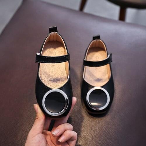 Girls Princess Baby Kids Cute Shoes Daughter Non-slip 2021 Spring New Fashion Dress Party Casual Single Flats Children