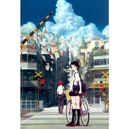 The Girl Who Leapt Through Time Art print Silk poster Home Wall Decor