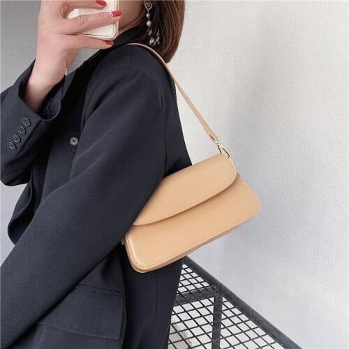 Texture Pu Leather Crossbody Bags for Womens Handbag Female Summer 2021 New Solid Elegant Fashion Shoulder Bag with Purse