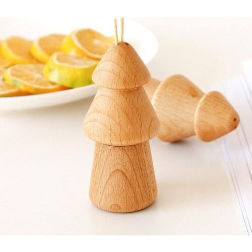 Solid Wood Toothpick Holder Environmentally Friendly Creative Household Pine Toothpick Jar Box