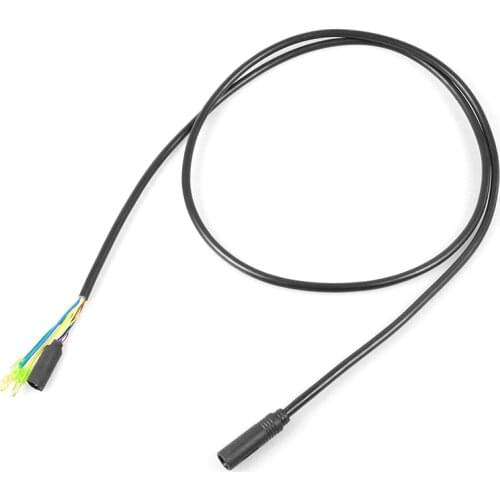 9Pin Waterproof Wheel Motor Extension Cable for Electric Bike 80/158cm Front Rear Hub Motor Conversion Kit Wire