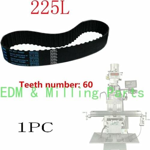 1x Bridgeport Milling Machine 225L Belt Gear Inner CNC 60 Teeth Vertical Mill Belt