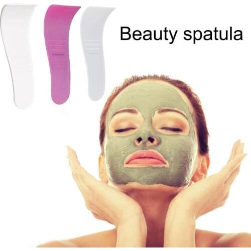 1pc Mini Cosmetic Spatula Scraper Hair Remover Scoop Makeup Mask Cream Spoon Eye Cream Stick Make Up Face Beauty Tools