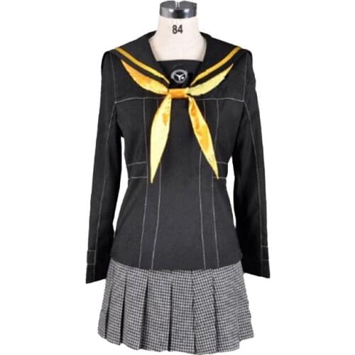 2016 Shin Megami Tensei Persona 4 The Animation Yukiko Amagi Kujikawa Rise Girl school uniform Cosplay Costume Halloween