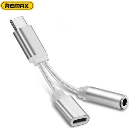 Braided 2-In-1 Type C To 3.5 Mm Rechargeable Earphone Audio Jack Usb C Cable Type C To 3.5mm Connector Adapter For Mobile Phones