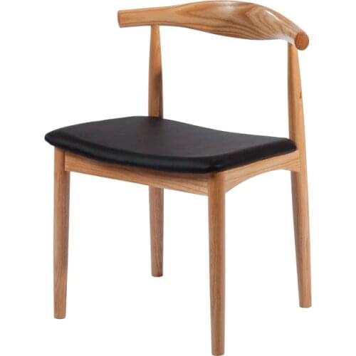 Dining room furniture solid wood Chair minimalist modern wood dining chairs